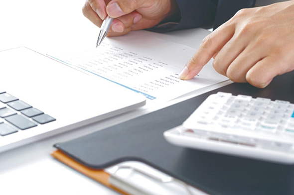 申請書類への記入